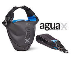 Miggo Custodia impermeabile Agua per Reflex PRO - Nero/Blu