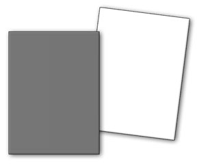 Cartoncino grigio/bianco 21x30 Novoflex