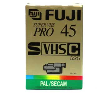 Fuji Video Super VHS-c Pro 45
