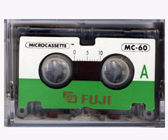 Fuji microcassette mc-60