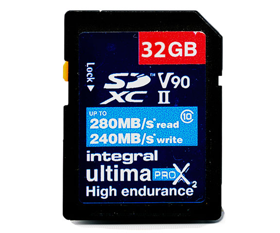 Integral SDXC II V90 da 32 gb.