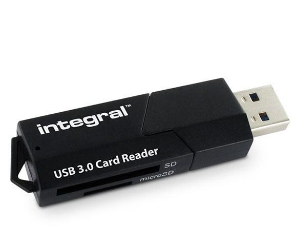 Integral lettore Dual Slot SD + microSD