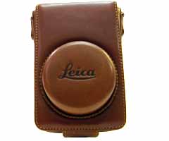 Leica 18669 borsa pelle per d-lux 2/3