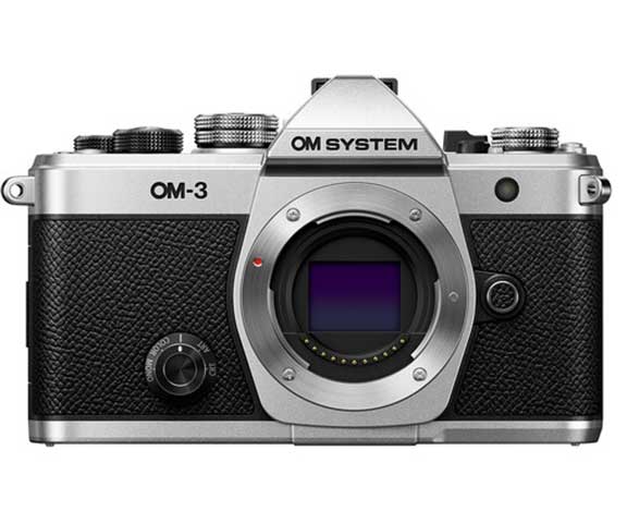 OM System OM-3 corpo silver
