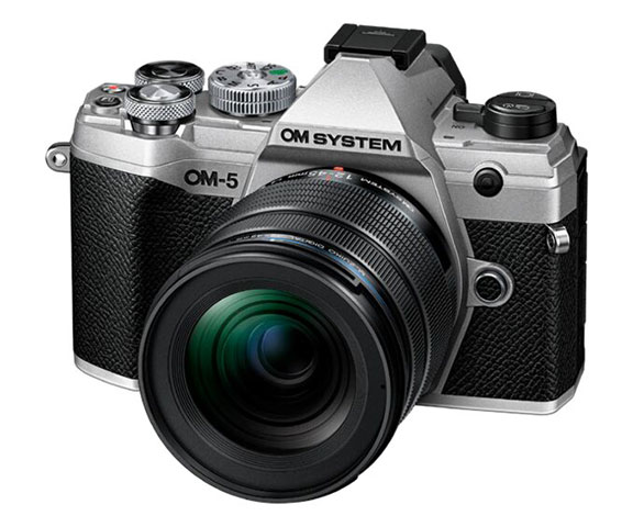 OM System OM-5 silver kit 12-45/4 PRO
