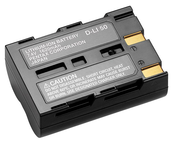 Pentax D-LI50 batteria originale Pentax D-LI50 batteria originale